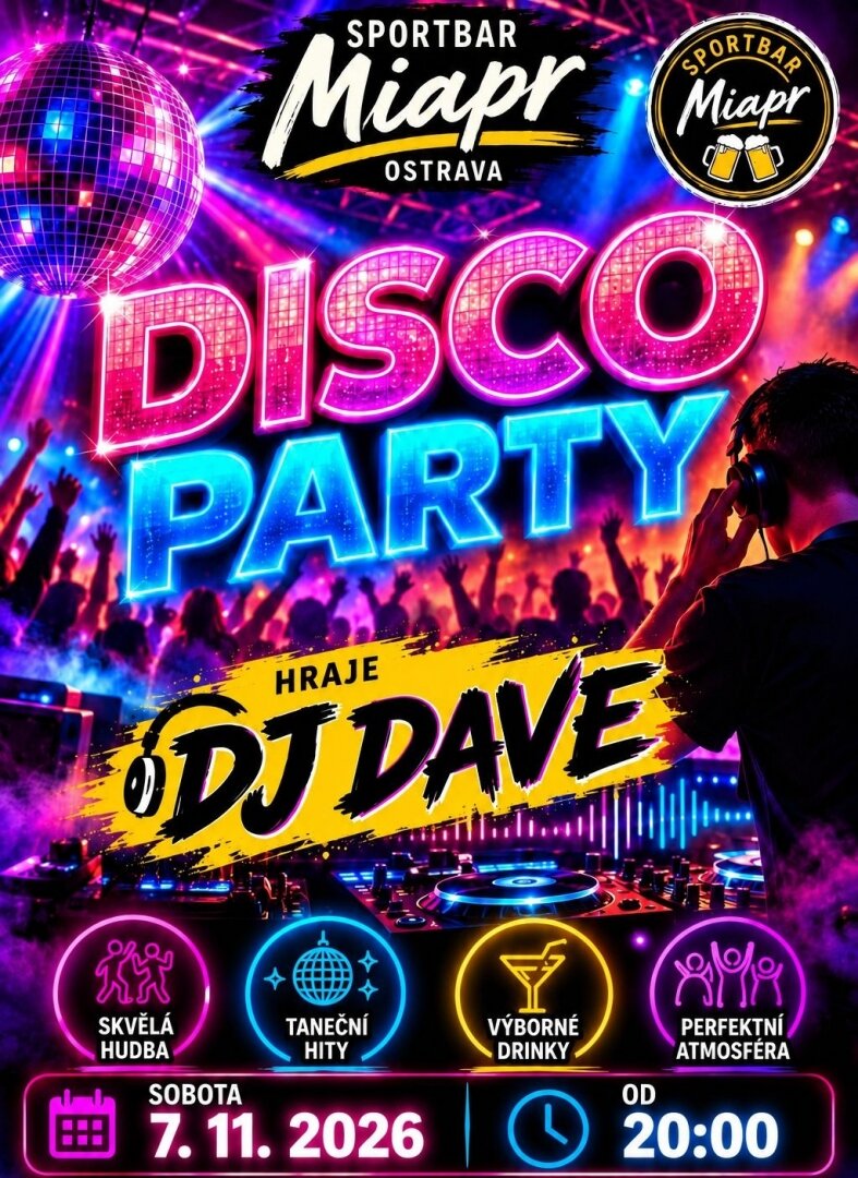 Disco party – divadlo, Hudba a Kino, Ostrava – fotka 2