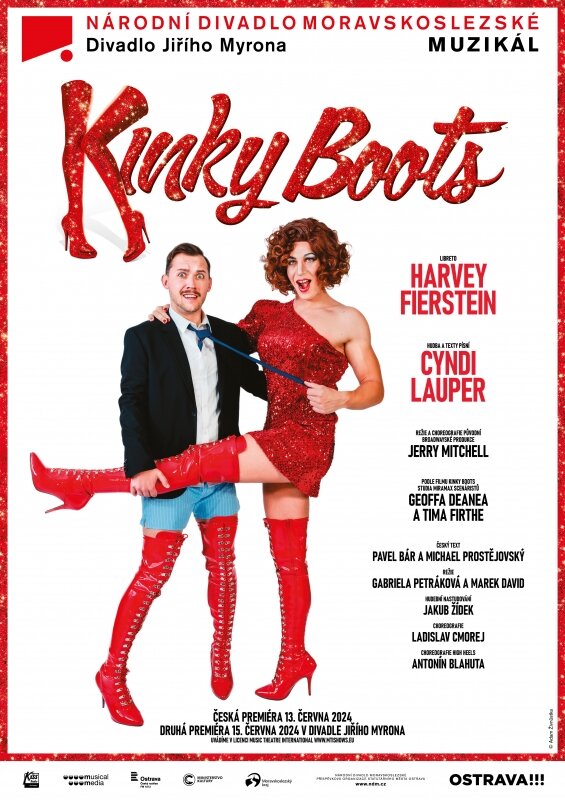 Cyndi Lauper, Harvey Fierstein - Kinky Boots – divadlo, Hudba a Kino, Ostrava – fotka 2