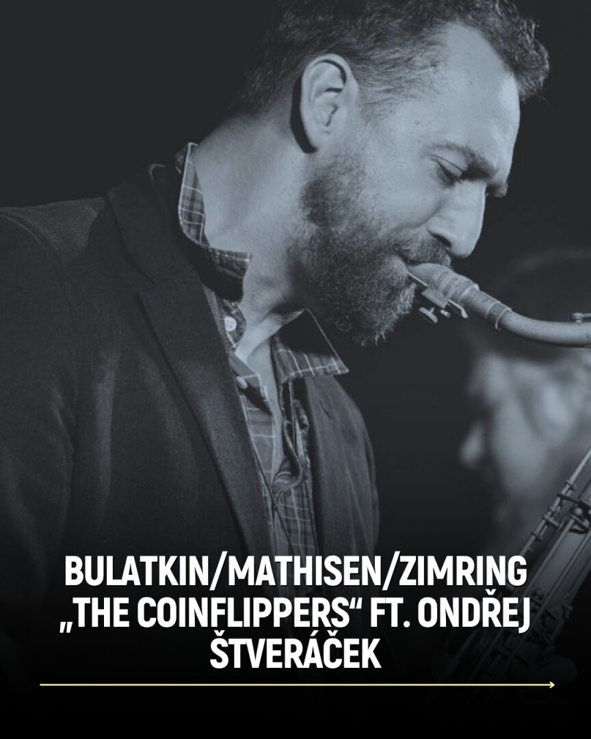 Bulatkin, Mathisen, Zimring „The Coinflippers“ ft. Ondřej Štveráček – divadlo, Hudba a Kino, Ostrava – fotka 2