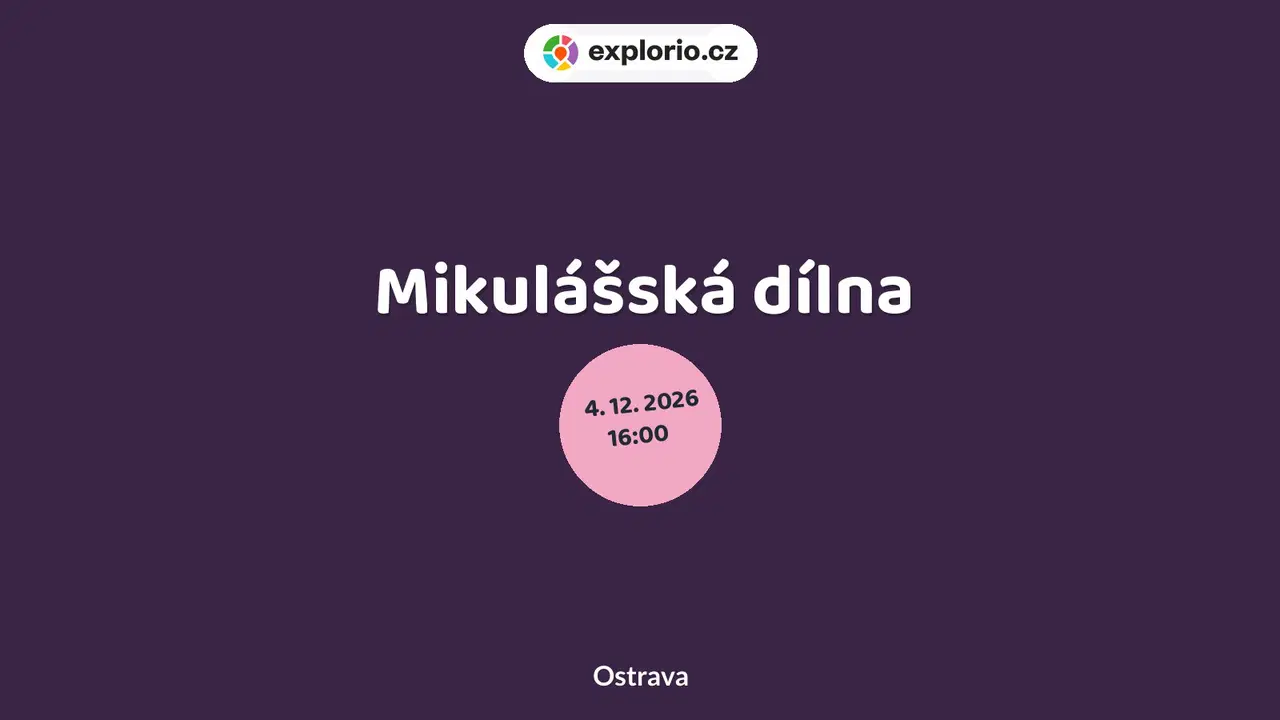 Mikulášská dílna – tvořivé dílny a Workshopy, Ostrava