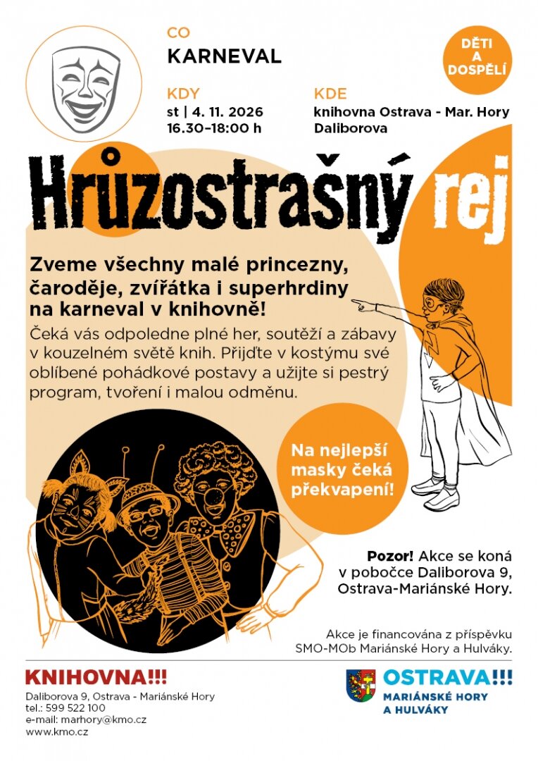Hrůzostrašný rej – tvořivé dílny a Workshopy, Ostrava – fotka 2