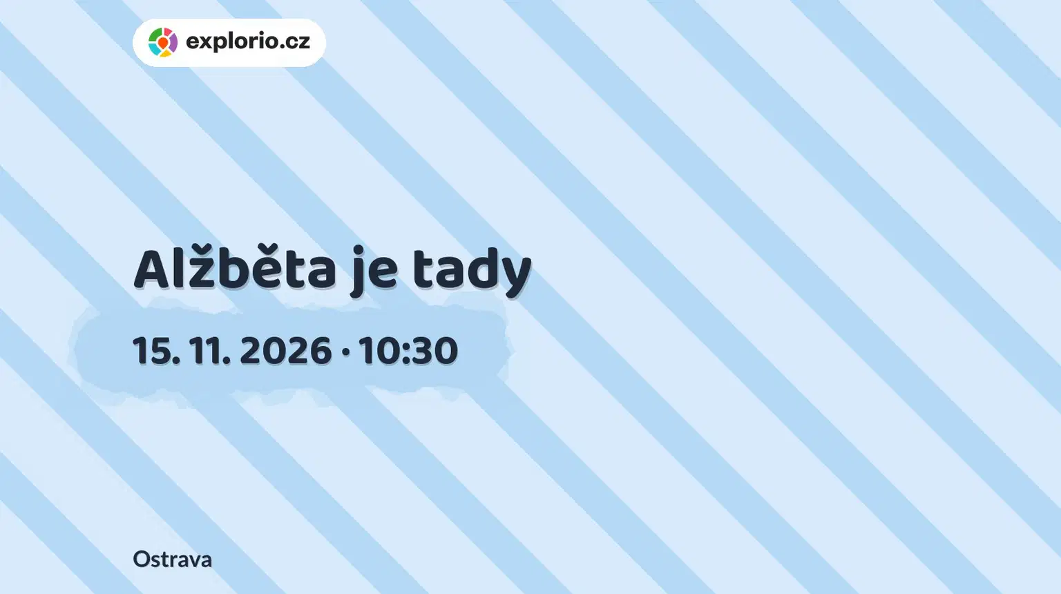 Alžběta je tady – tvořivé dílny a Workshopy, Ostrava