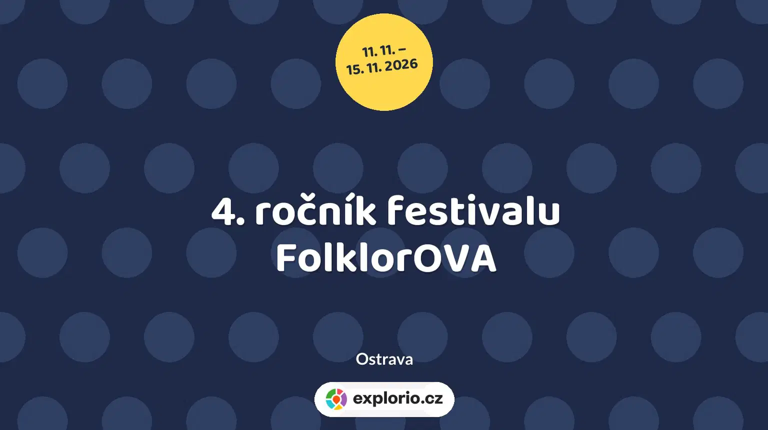 4. ročník festivalu FolklorOVA – festivaly a Slavnosti, Ostrava