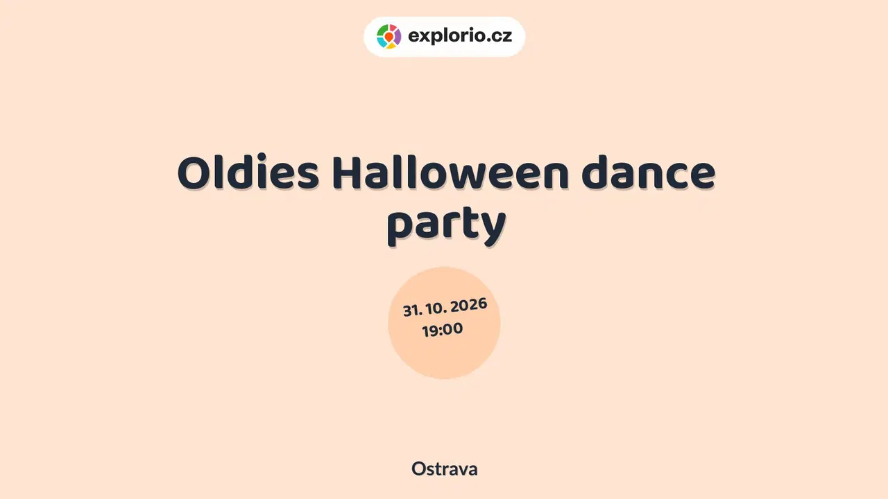 Oldies Halloween dance party – divadlo, Hudba a Kino, Ostrava