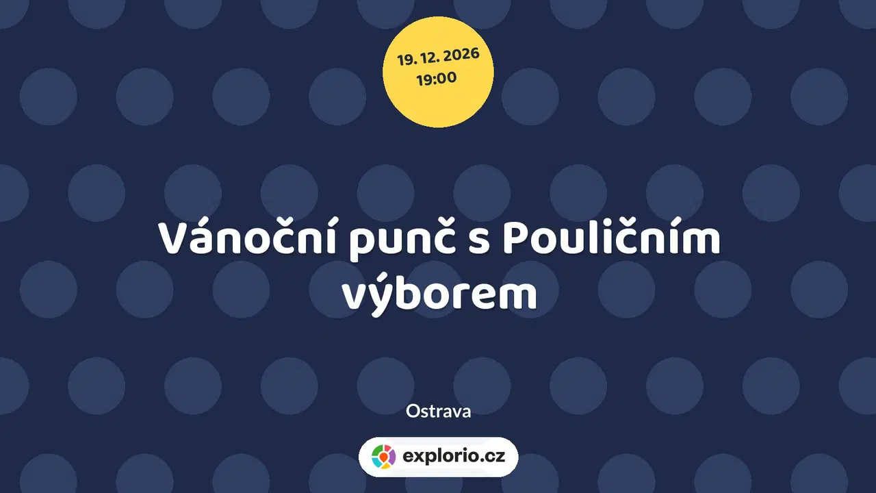 Vánoční punč s Pouličním výborem – divadlo, Hudba a Kino, Ostrava