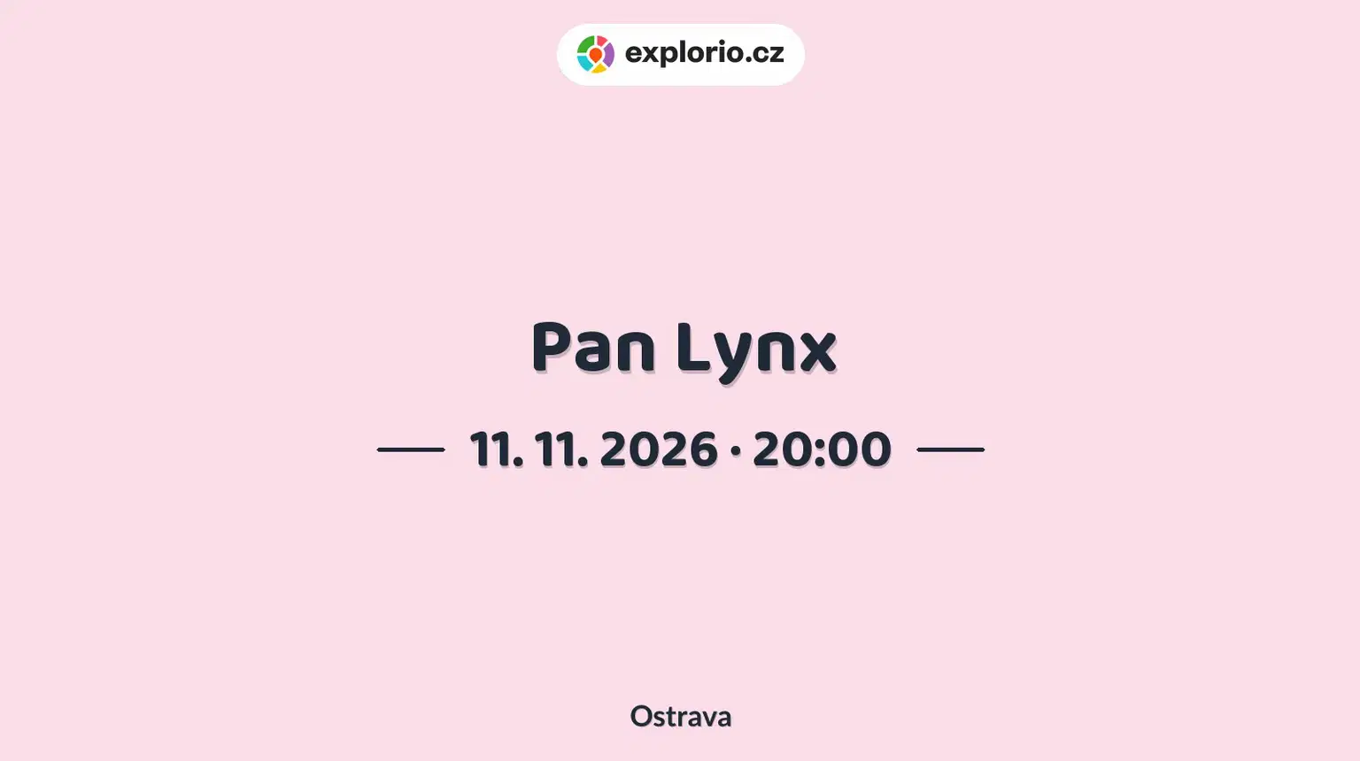 Pan Lynx – divadlo, Hudba a Kino, Ostrava