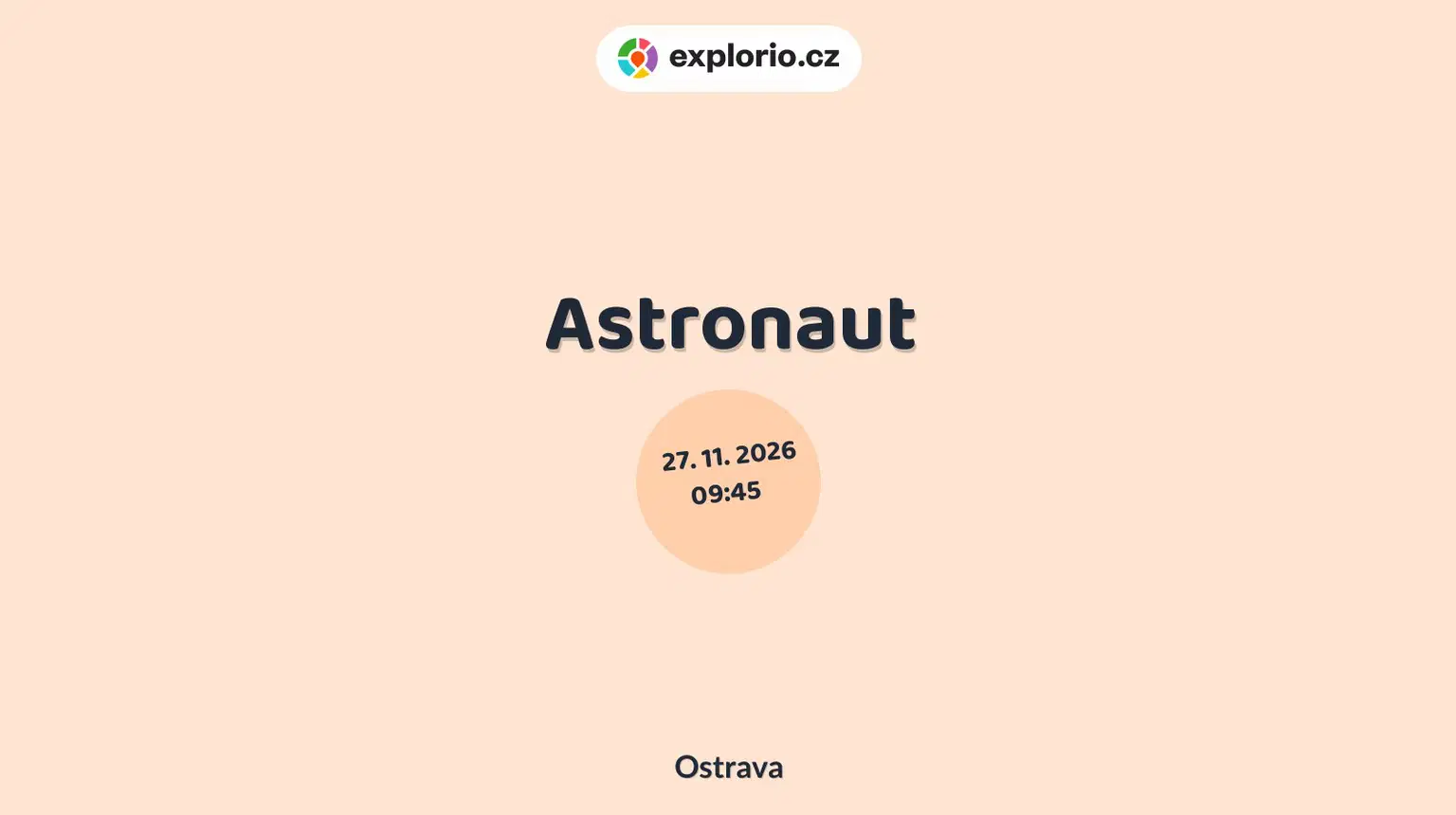 Astronaut – prohlídky a Muzea, Ostrava