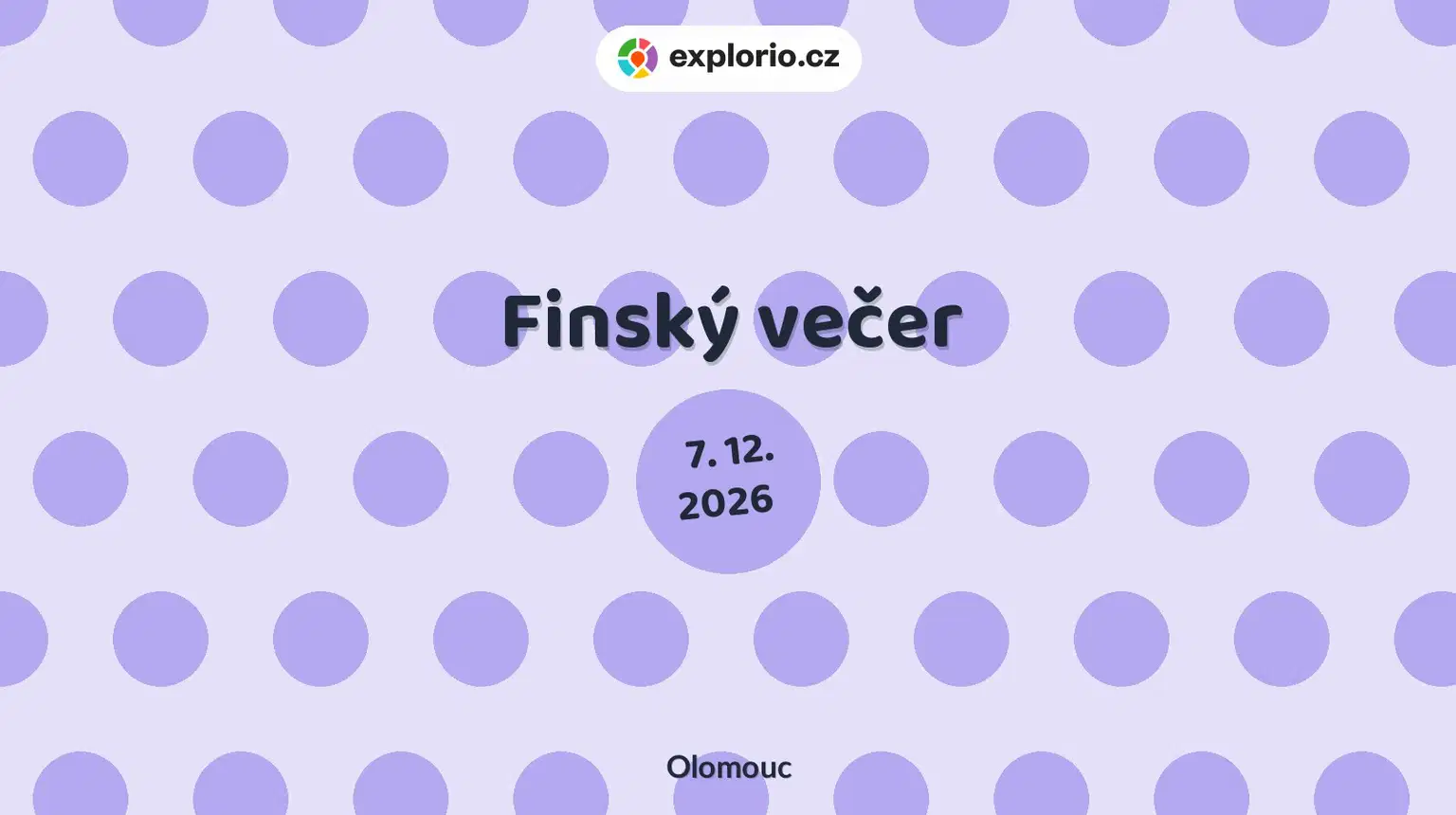 Finský večer – divadlo, Hudba a Kino, Olomouc