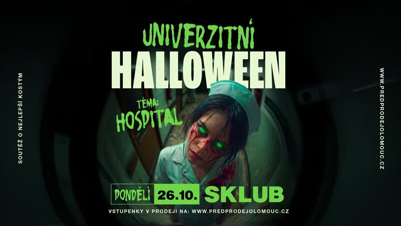 Univerzitní Halloween – divadlo, Hudba a Kino, Olomouc – fotka 2