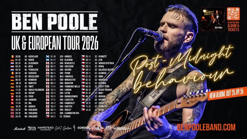 Ben Poole (UK) – divadlo, Hudba a Kino, Olomouc – fotka 2