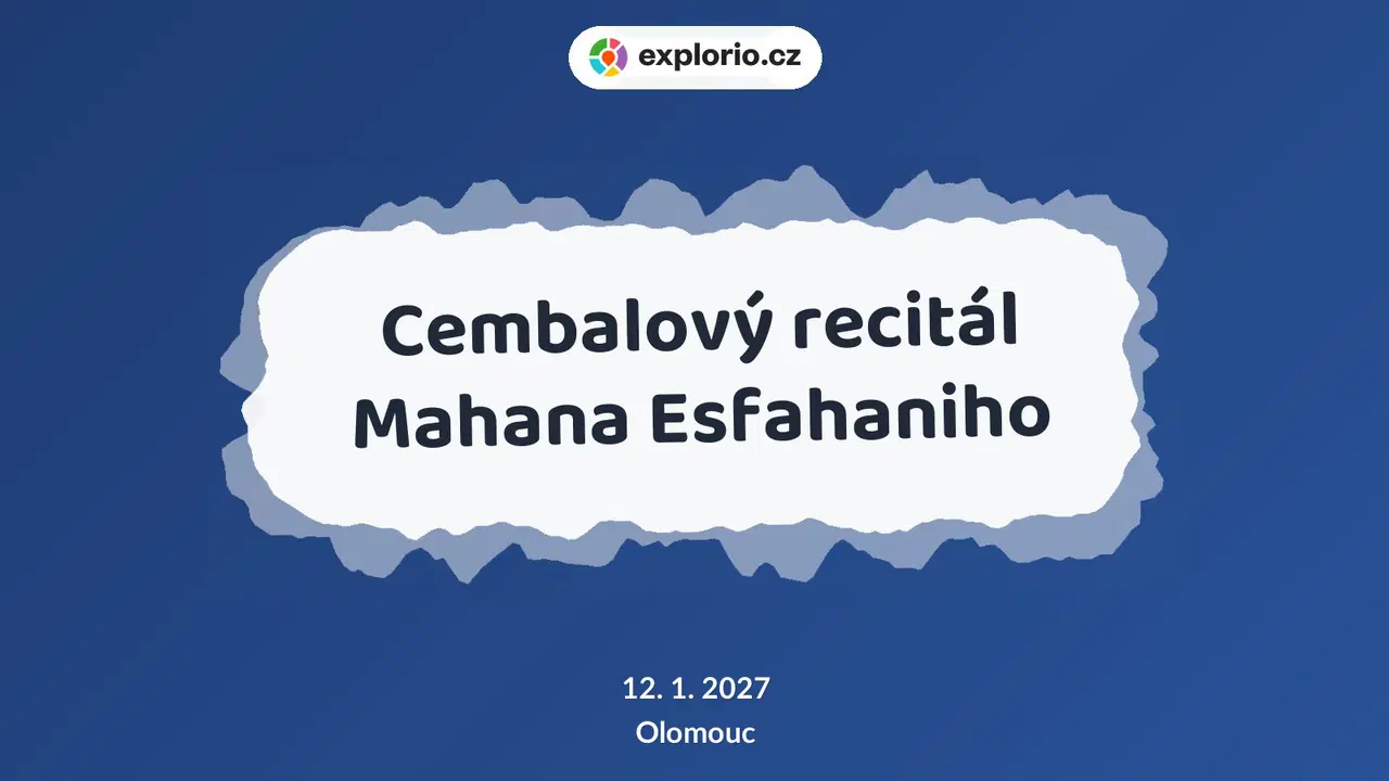 Cembalový recitál Mahana Esfahaniho – divadlo, Hudba a Kino, Olomouc
