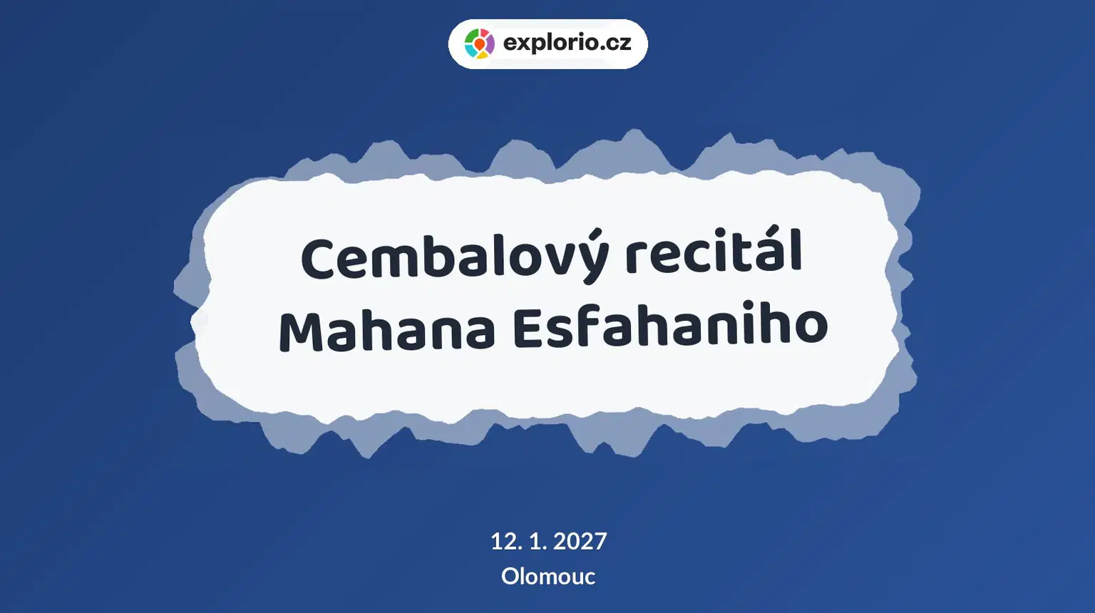 Cembalový recitál Mahana Esfahaniho – divadlo, Hudba a Kino, Olomouc