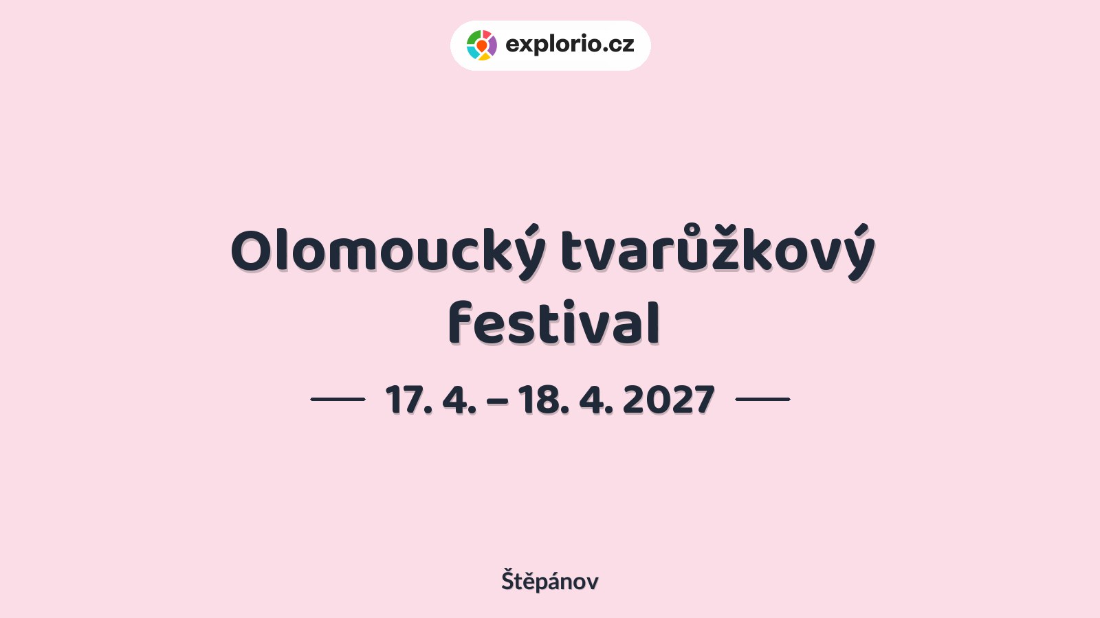 Olomoucký tvarůžkový festival – festivaly a Slavnosti, Štěpánov
