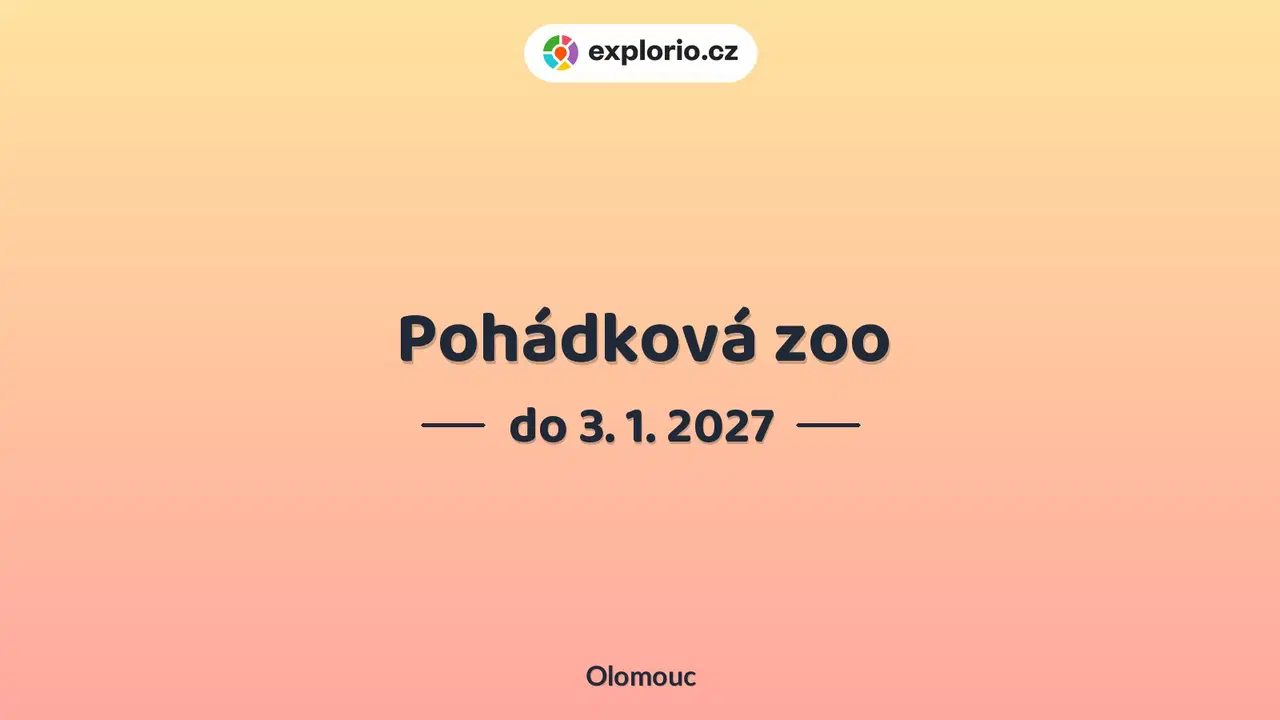 Pohádková zoo – prohlídky a Muzea, Olomouc