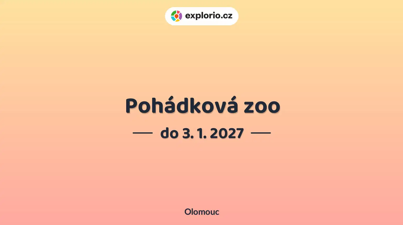 Pohádková zoo – prohlídky a Muzea, Olomouc