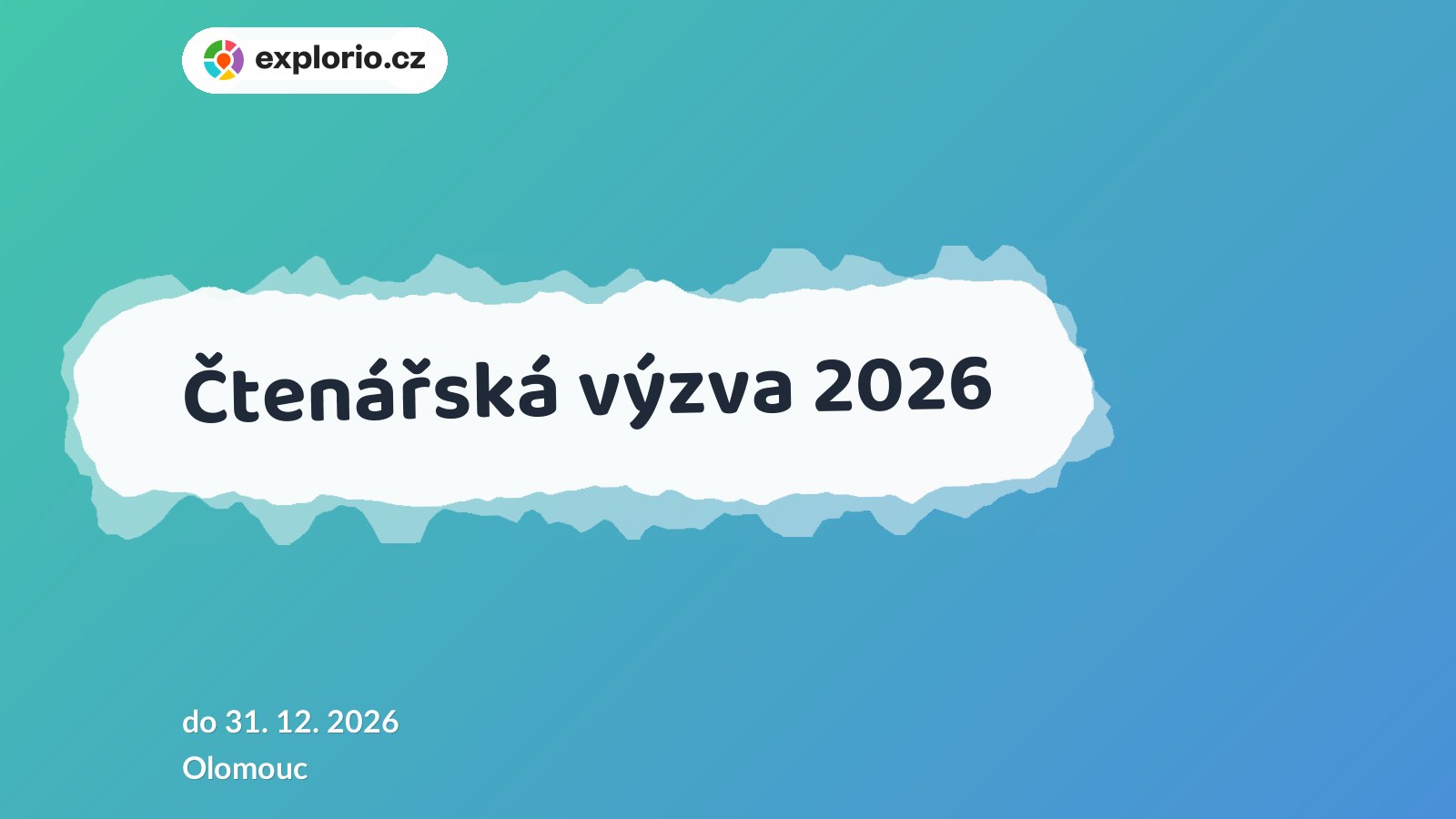 Čtenářská výzva 2026 – tvořivé dílny a Workshopy, Olomouc