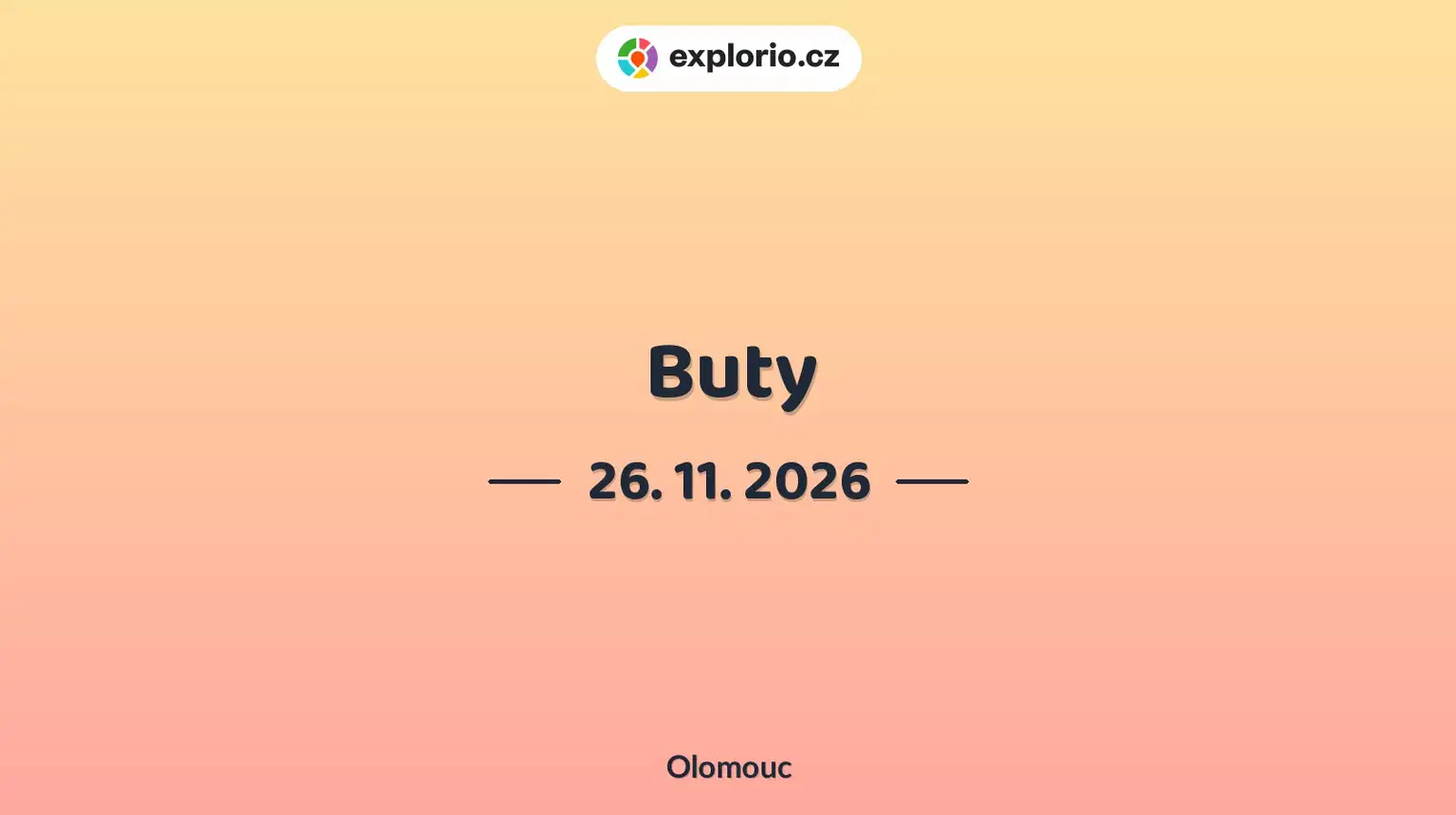 Buty – divadlo, Hudba a Kino, Olomouc