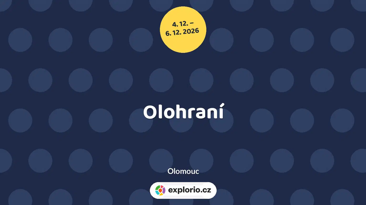 Olohraní – divadlo, Hudba a Kino, Olomouc