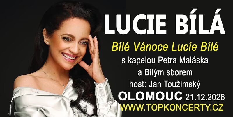 Bílé Vánoce Lucie Bílé – divadlo, Hudba a Kino, Olomouc – fotka 2