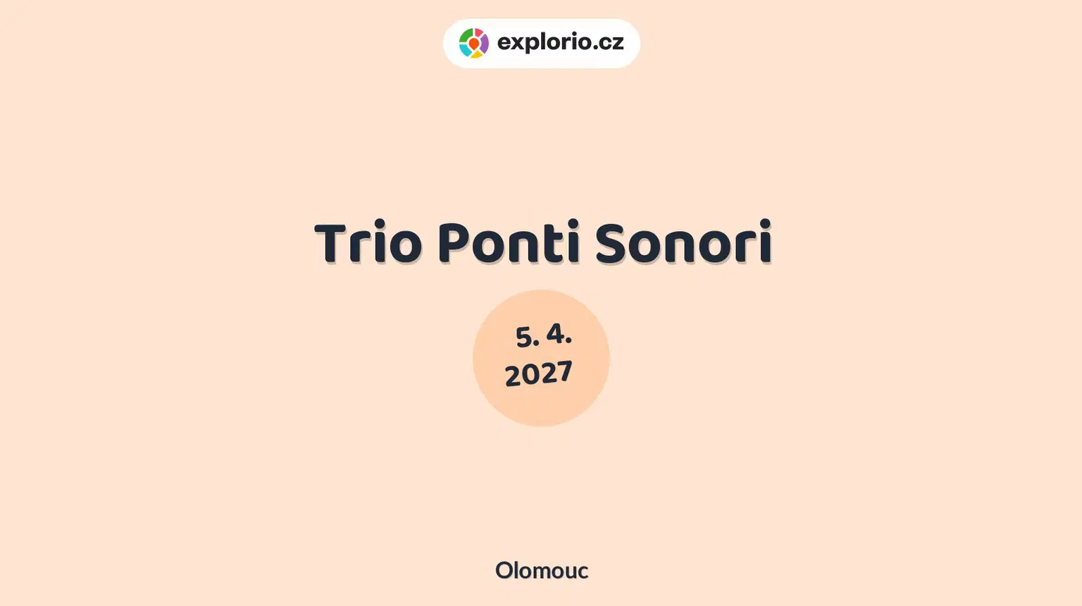 Trio Ponti Sonori – divadlo, Hudba a Kino, Olomouc