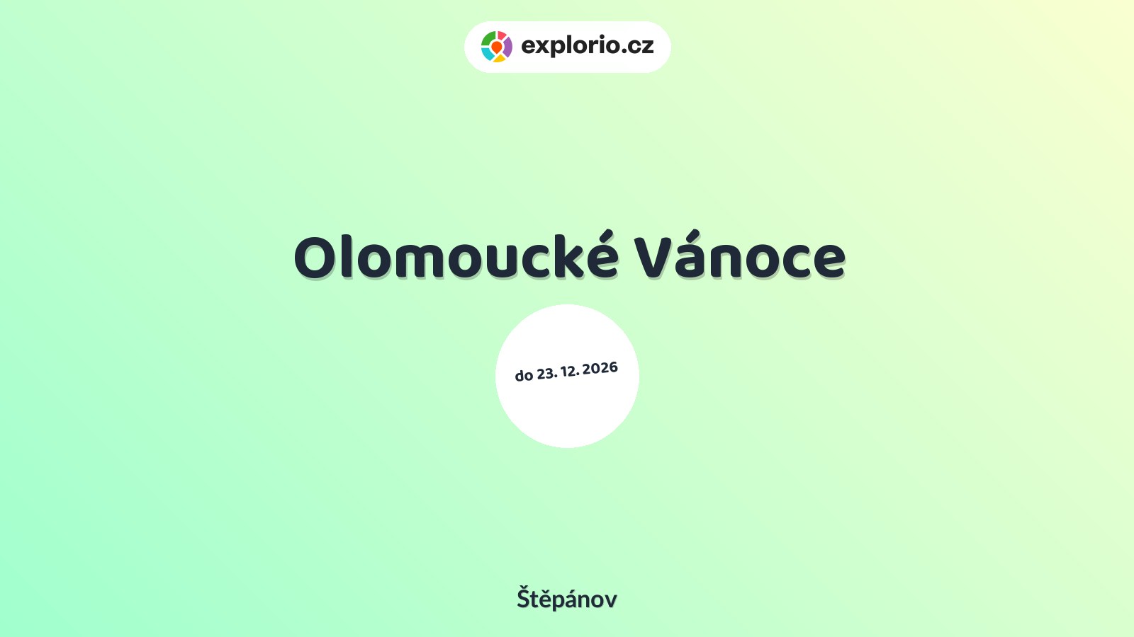 Olomoucké Vánoce – festivaly a Slavnosti, Štěpánov