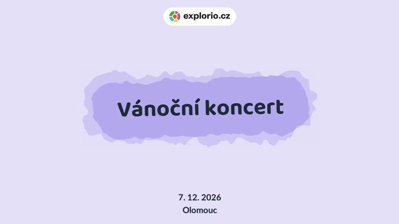 Vánoční koncert – divadlo, Hudba a Kino, Olomouc
