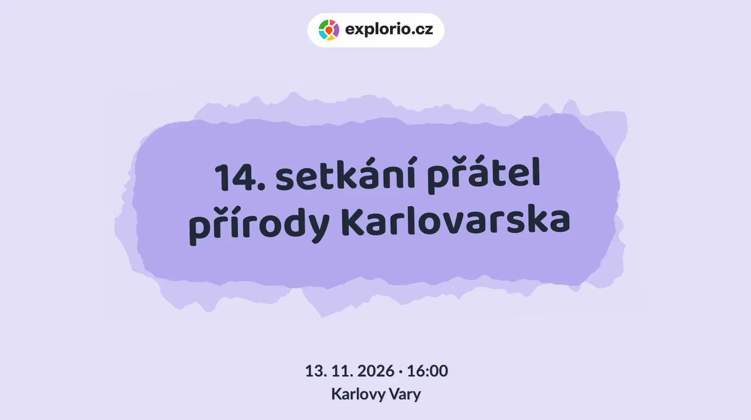14. setkání přátel přírody Karlovarska – prohlídky a Muzea, Karlovy Vary