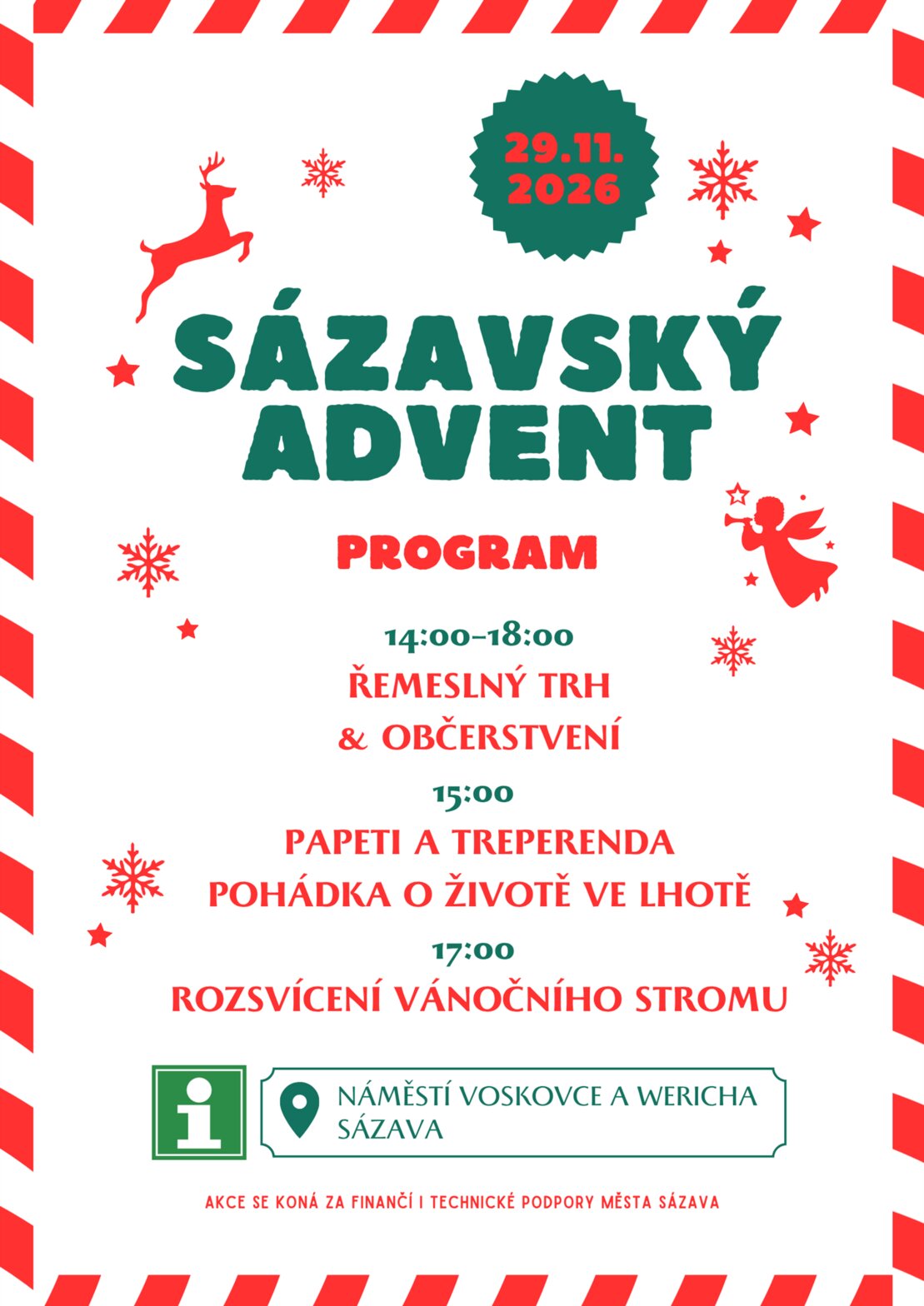 Sázavský advent – festivaly a Slavnosti, Sázava – fotka 2