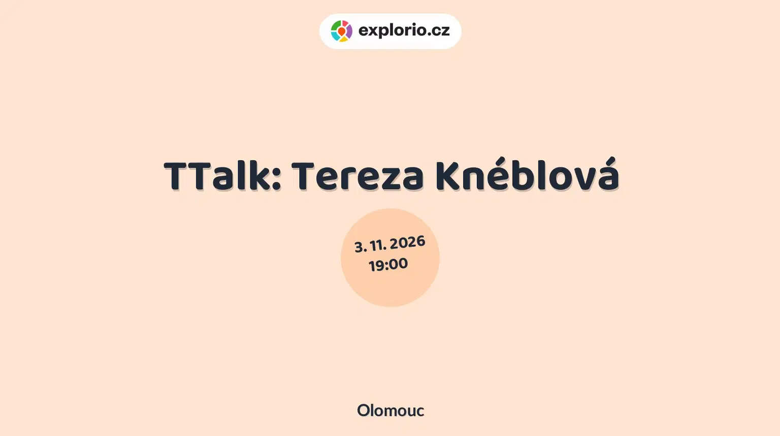 TTalk: Tereza Knéblová – divadlo, Hudba a Kino, Olomouc