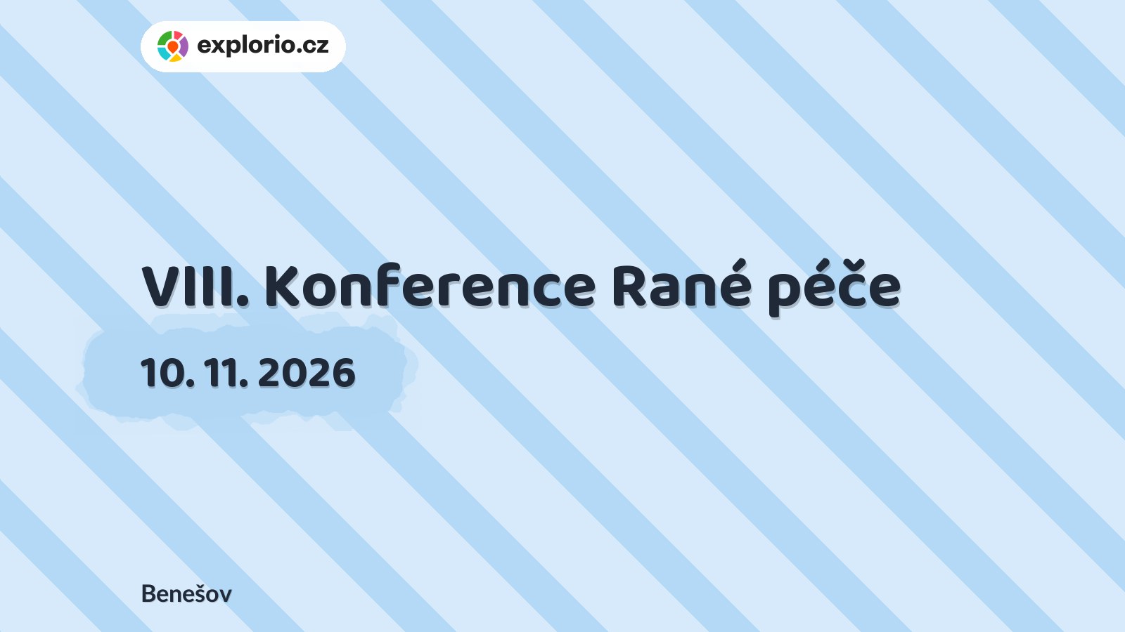 VIII. Konference Rané péče – tvořivé dílny a Workshopy, Benešov