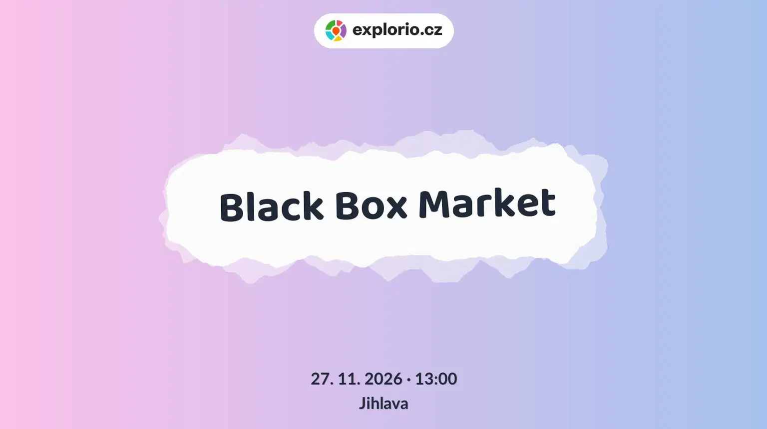 Black Box Market – festivaly a Slavnosti, Jihlava