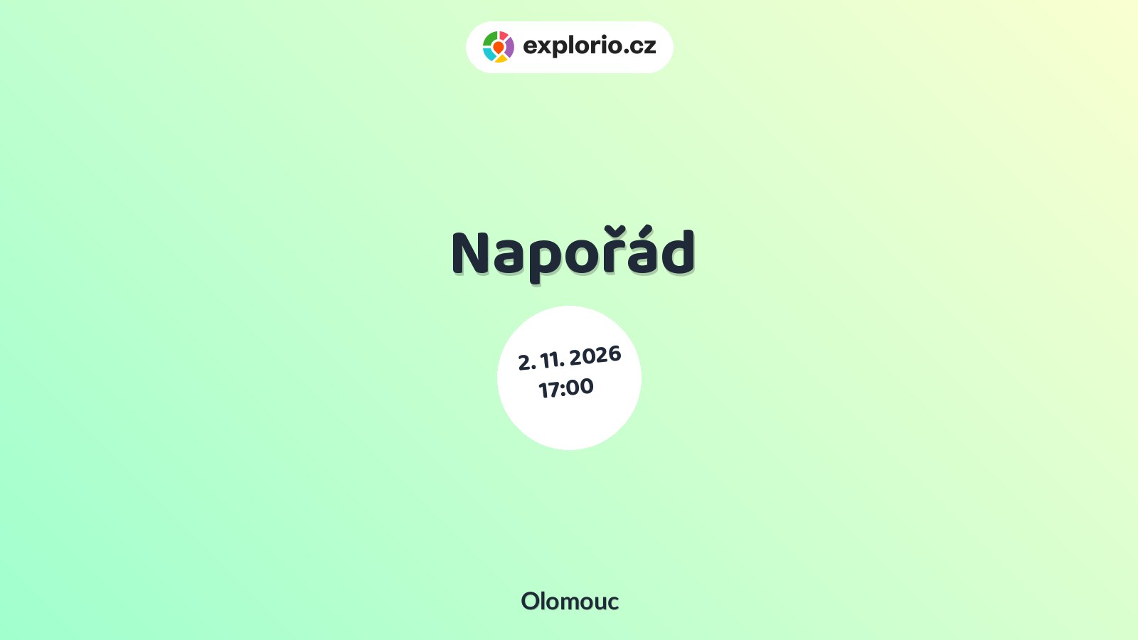 Napořád – divadlo, Hudba a Kino, Olomouc