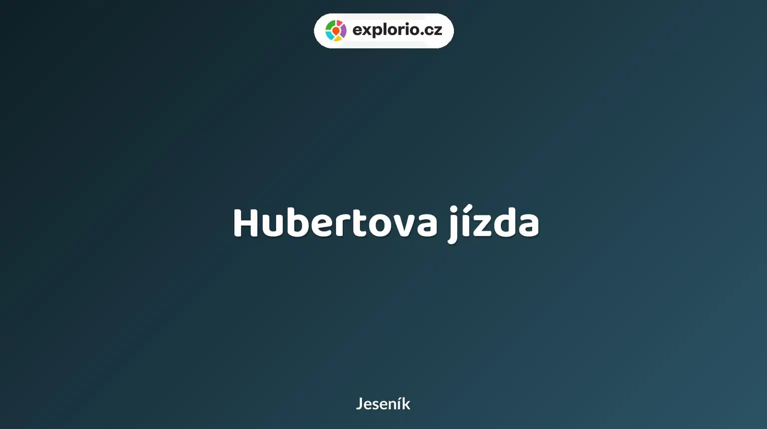 Hubertova jízda – sport a Pohyb, Jeseník