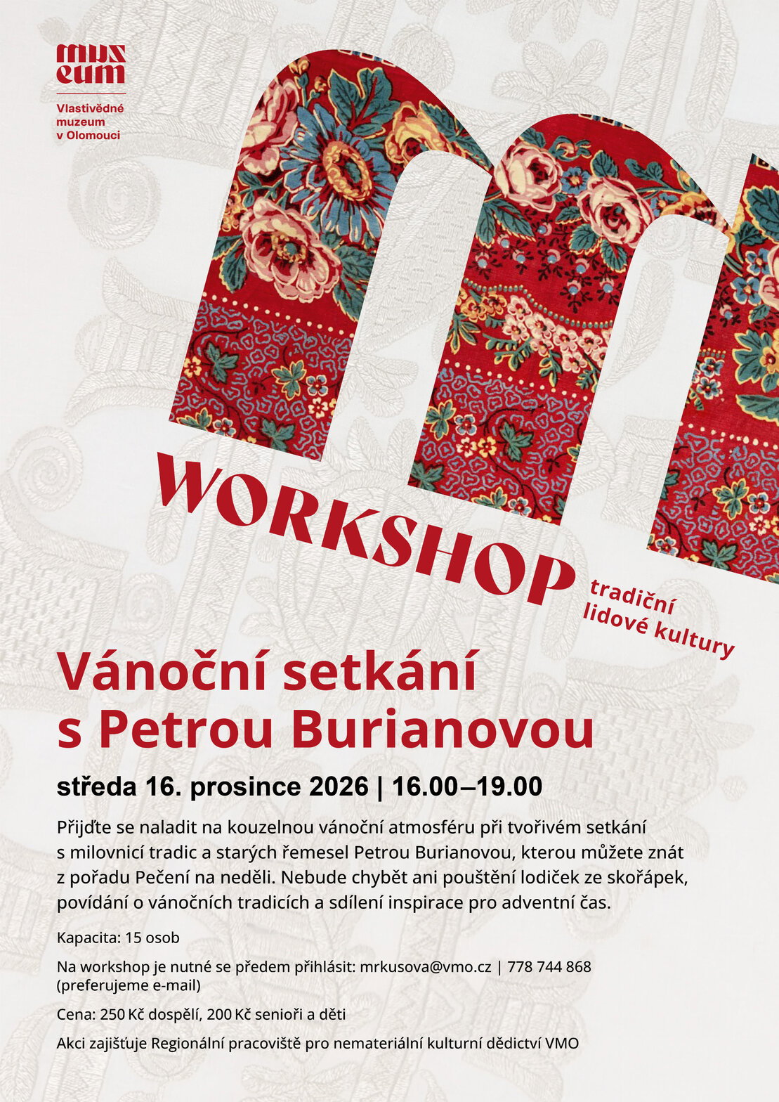 Vánoční setkání s Petrou Burianovou – tvořivé dílny a Workshopy, Olomouc – fotka 2