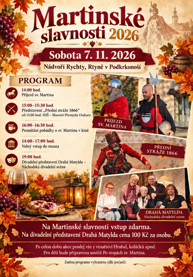 MARTINSKÉ SLAVNOSTI - RTYNĚ V PODKRKONOŠÍ – festivaly a Slavnosti, Rtyně v Podkrkonoší – fotka 2