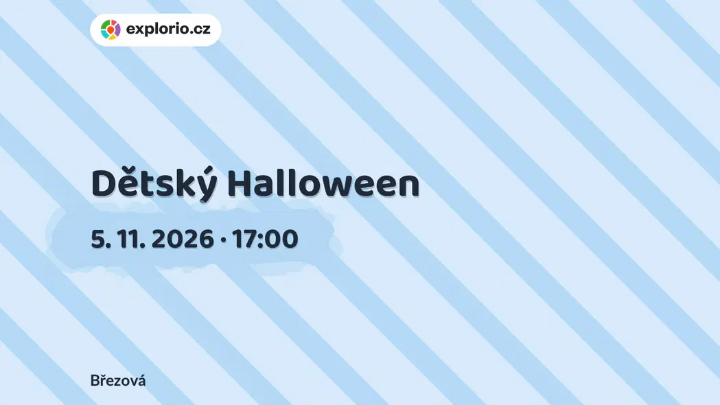 Dětský Halloween – tvořivé dílny a Workshopy, Březová