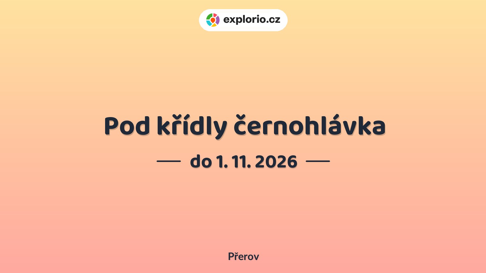 Pod křídly černohlávka – prohlídky a Muzea, Přerov