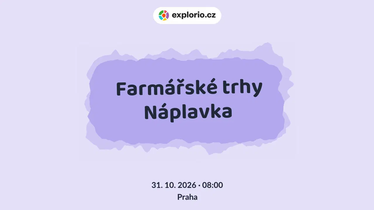 Farmářské trhy Náplavka – festivaly a Slavnosti, Praha