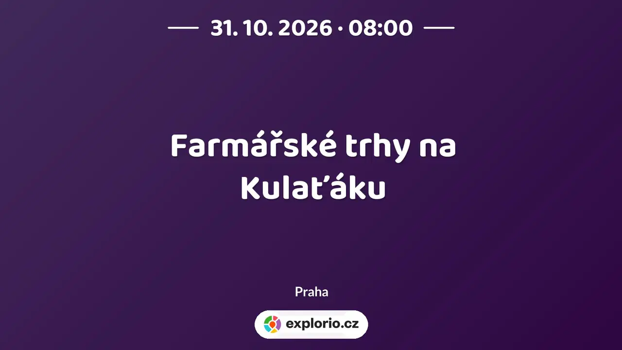 Farmářské trhy na Kulaťáku – festivaly a Slavnosti, Praha
