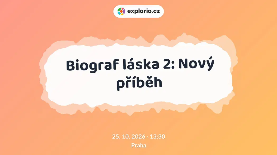 Biograf láska 2: Nový příběh – divadlo, Hudba a Kino, Praha