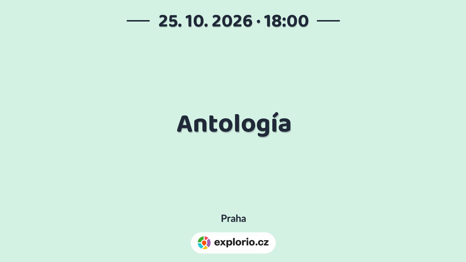 Antología – divadlo, Hudba a Kino, Praha
