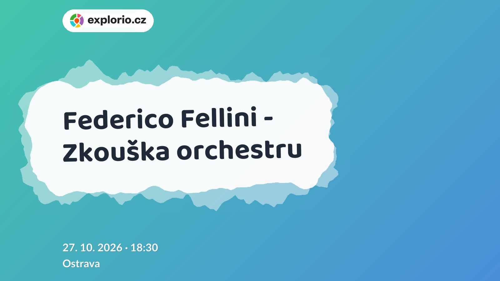 Federico Fellini - Zkouška orchestru – divadlo, Hudba a Kino, Ostrava