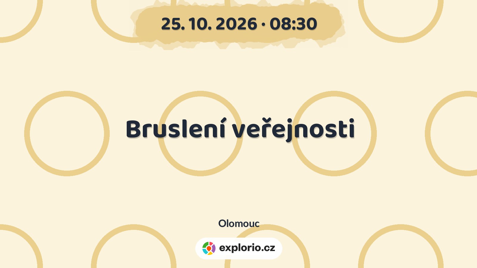 Bruslení veřejnosti – sport a Pohyb, Olomouc