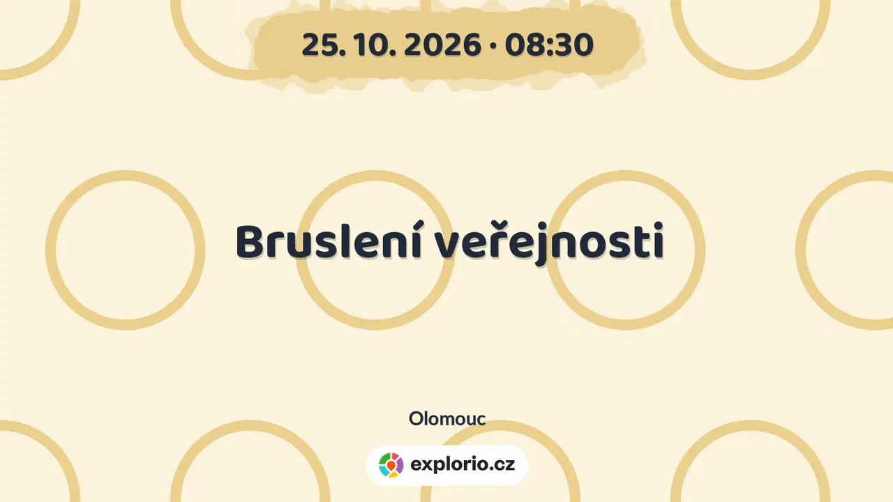 Bruslení veřejnosti – sport a Pohyb, Olomouc