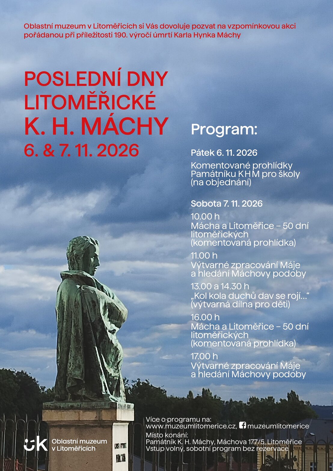 Poslední dny litoměřické K. H. Máchy – prohlídky a Muzea, Litoměřice – fotka 2