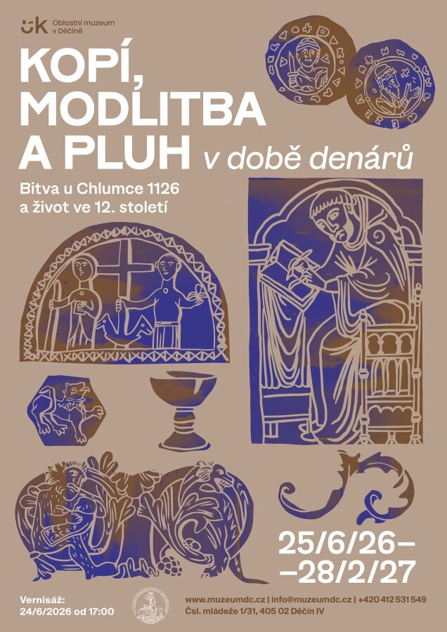 Kopí, modlitba a pluh v době denárů – prohlídky a Muzea, Děčín – fotka 2