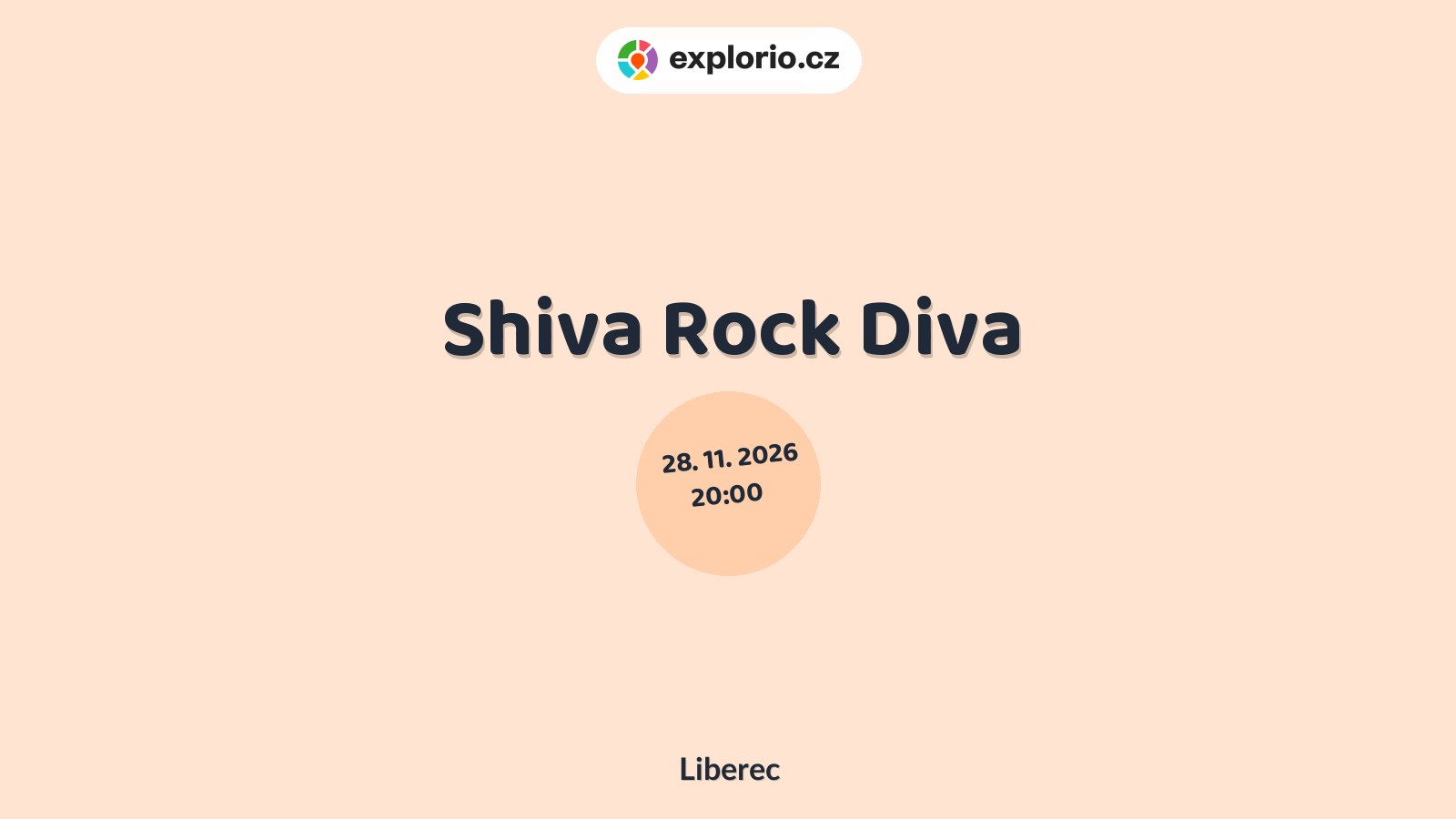 Shiva Rock Diva – divadlo, Hudba a Kino, Liberec