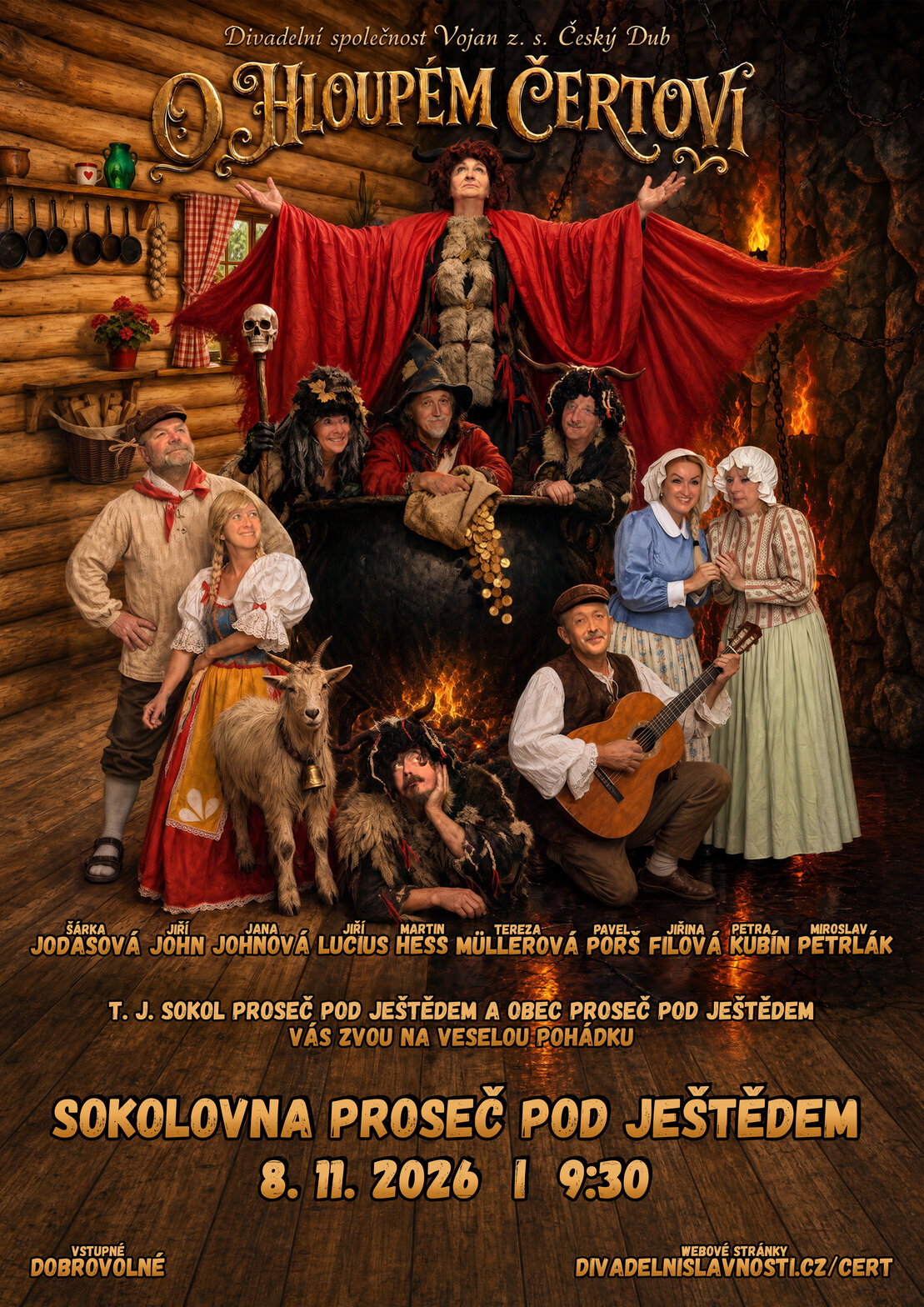 O hloupém čertovi | Proseč pod Ještědem – divadlo, Hudba a Kino, Liberec – fotka 2