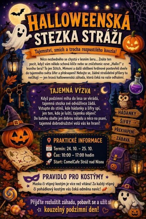 Halloweenská stezka Stráží – sport a Pohyb, Liberec – fotka 2