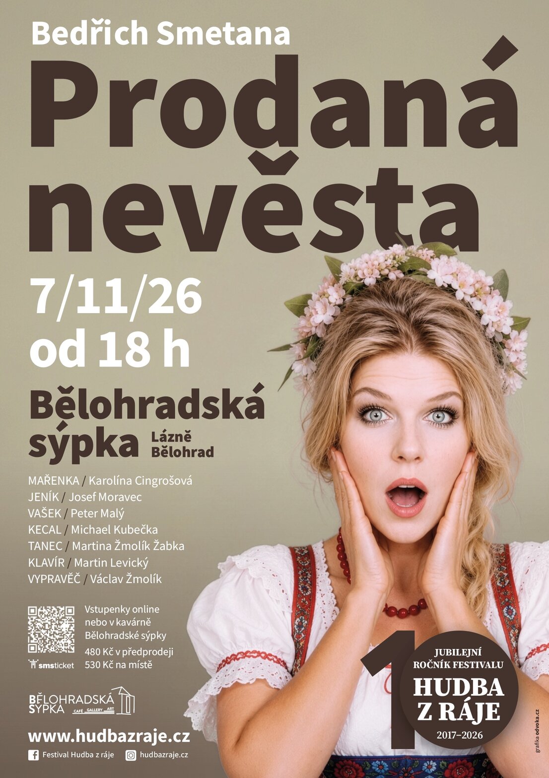 Prodaná nevěsta v Bělohradské sýpce – divadlo, Hudba a Kino, Lázně Bělohrad – fotka 2